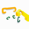 green yellow nylon traveler, kanai