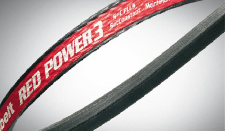vbelt, wedge belt, red power 2