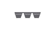 KB-VB-Kraftband-with-Classic-V-belt cross section